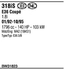 WALKER BW31823 Exhaust System